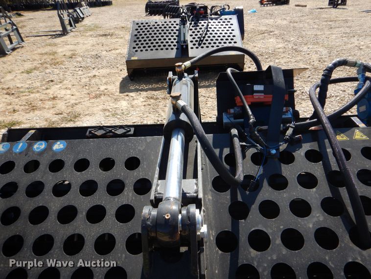 image for item KV9966 2022 TopCat ECSSLR72  72"W skid steer landscape rake