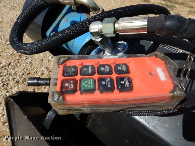 image for item KV9966 2022 TopCat ECSSLR72  72"W skid steer landscape rake