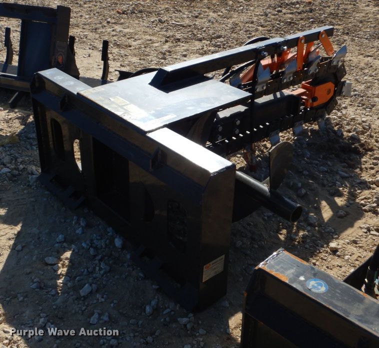 image for item KV9977 2022 Mower King EDCSSCT72  skid steer trencher