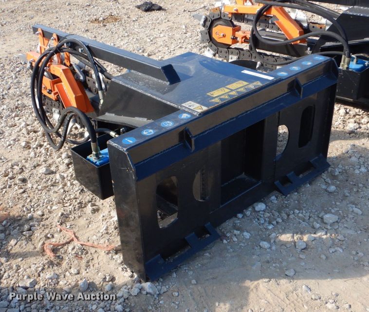 image for item KV9977 2022 Mower King EDCSSCT72  skid steer trencher