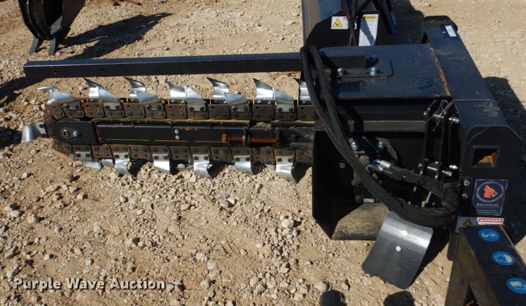 image for item KV9979 Wolverine  skid steer trencher