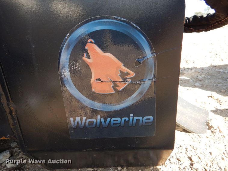 image for item KV9979 Wolverine  skid steer trencher