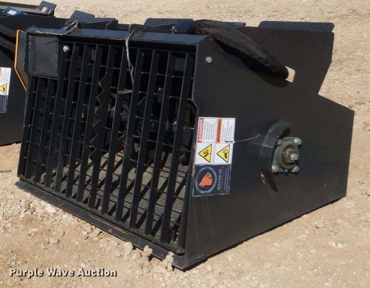 image for item KV9981 2022 Wolverine  skid steer concrete mixer