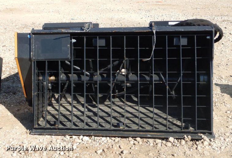 image for item KV9981 2022 Wolverine  skid steer concrete mixer