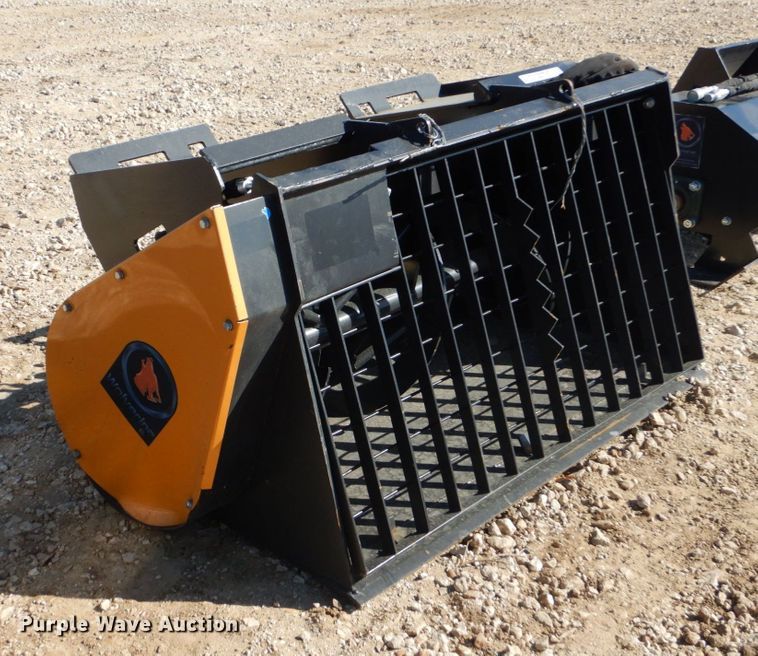 image for item KV9981 2022 Wolverine  skid steer concrete mixer