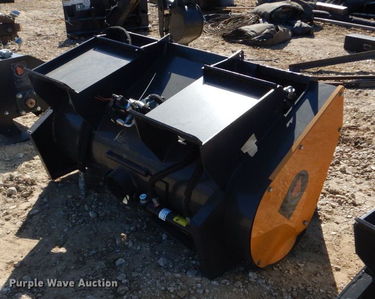 image for item KV9981 2022 Wolverine  skid steer concrete mixer