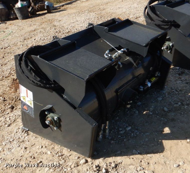 image for item KV9981 2022 Wolverine  skid steer concrete mixer