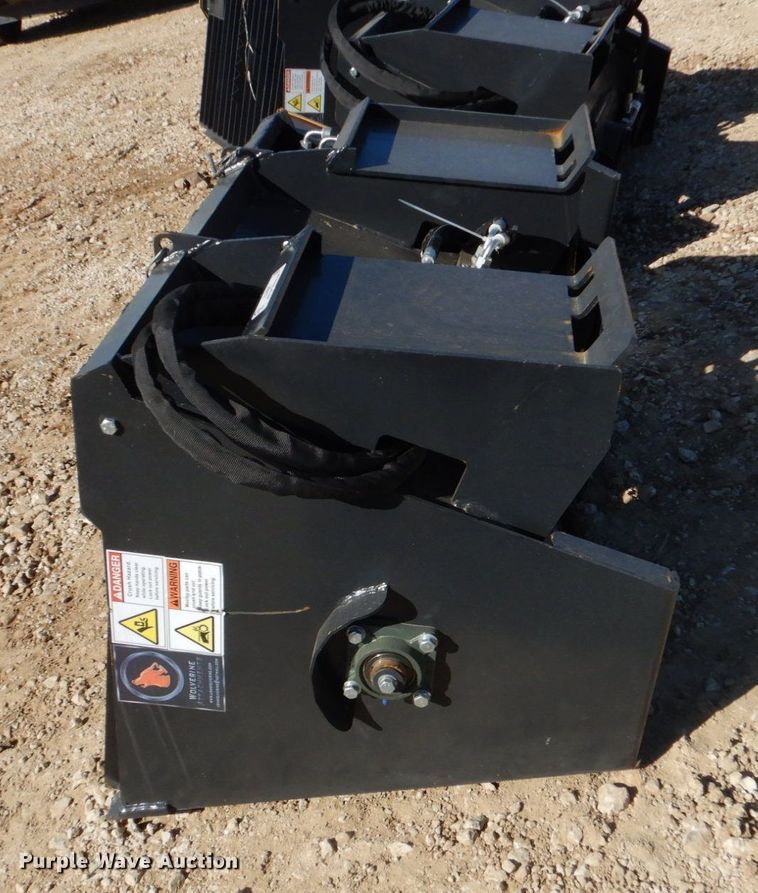 image for item KV9981 2022 Wolverine  skid steer concrete mixer