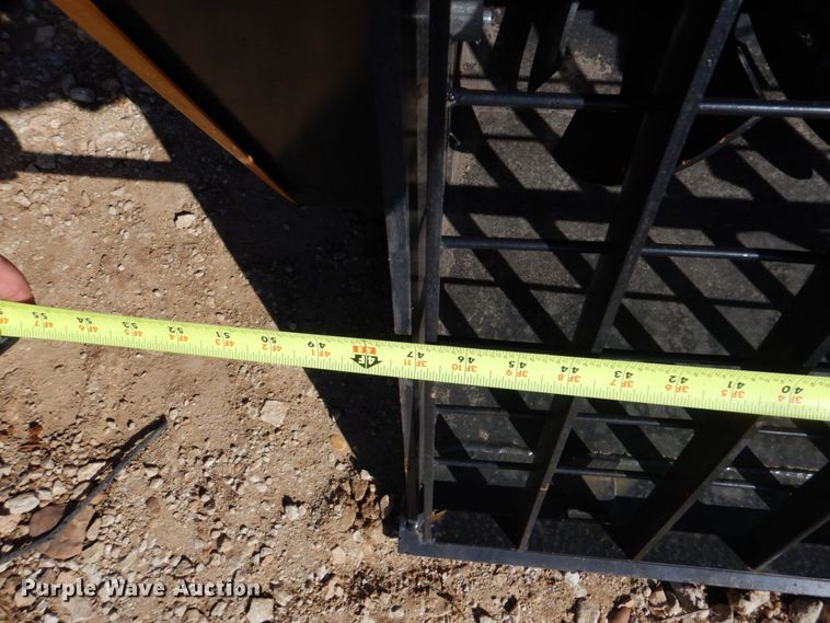 image for item KV9981 2022 Wolverine  skid steer concrete mixer