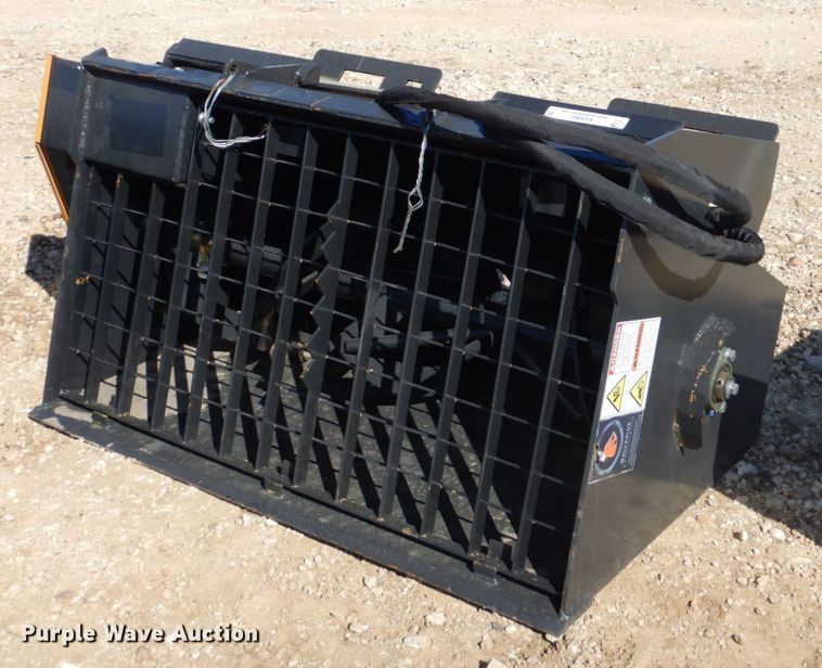 image for item KV9982 Wolverine  skid steer concrete mixer