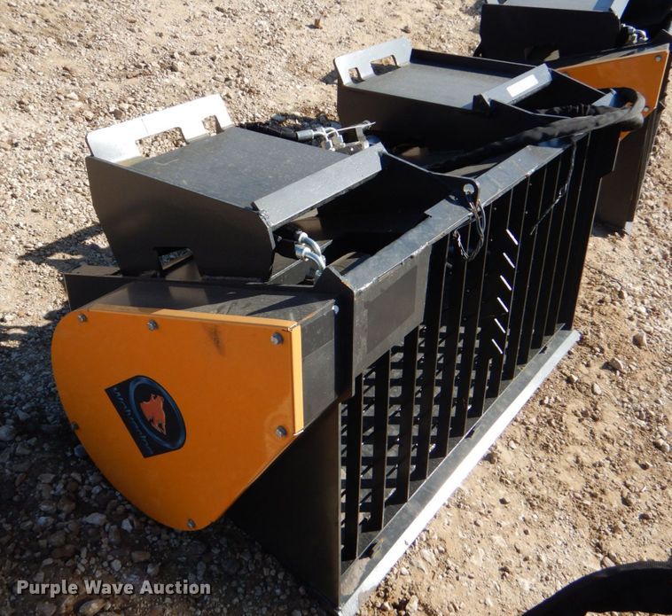 image for item KV9982 Wolverine  skid steer concrete mixer