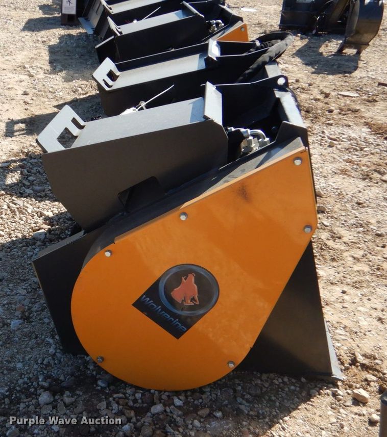 image for item KV9982 Wolverine  skid steer concrete mixer