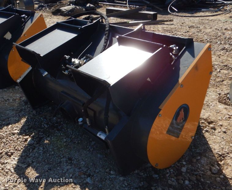 image for item KV9982 Wolverine  skid steer concrete mixer