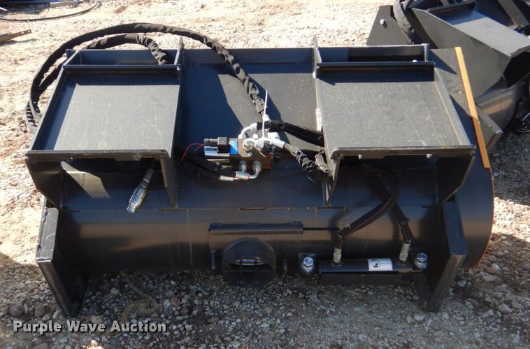 image for item KV9982 Wolverine  skid steer concrete mixer