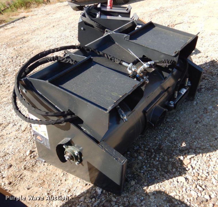 image for item KV9982 Wolverine  skid steer concrete mixer