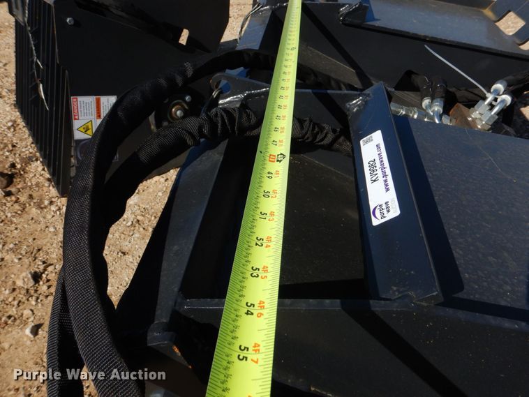 image for item KV9982 Wolverine  skid steer concrete mixer