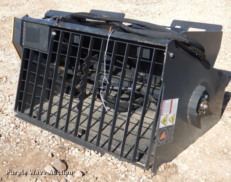 image for item KV9983 Wolverine  skid steer concrete mixer