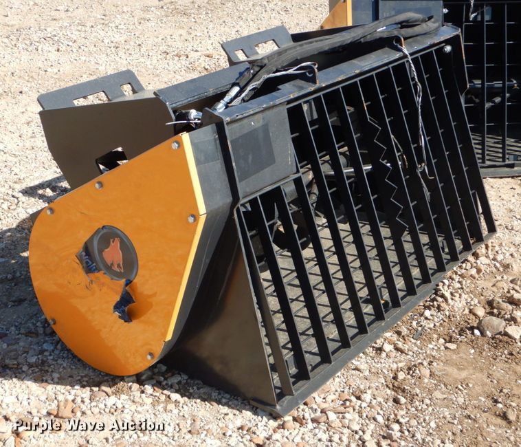 image for item KV9983 Wolverine  skid steer concrete mixer