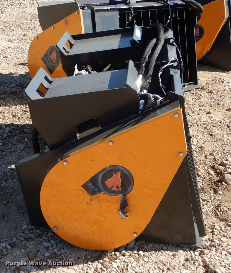 image for item KV9983 Wolverine  skid steer concrete mixer