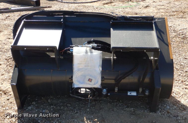 image for item KV9983 Wolverine  skid steer concrete mixer