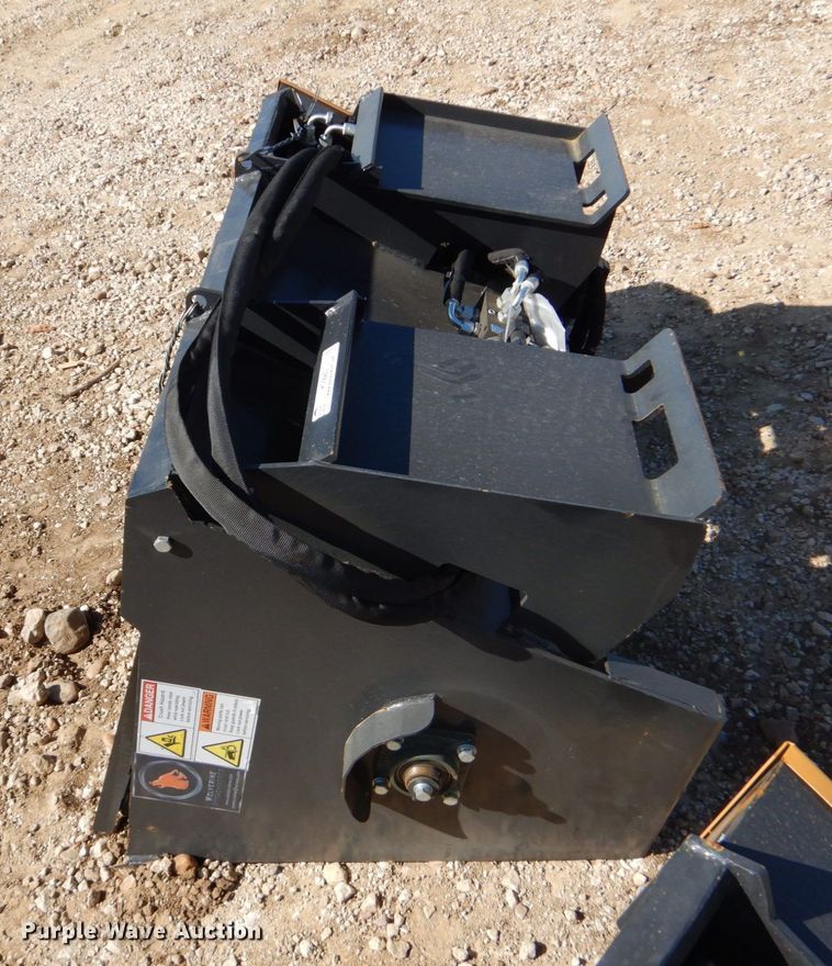 image for item KV9983 Wolverine  skid steer concrete mixer