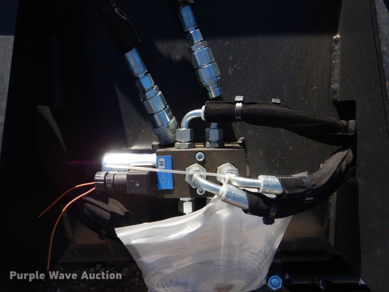 image for item KV9983 Wolverine  skid steer concrete mixer