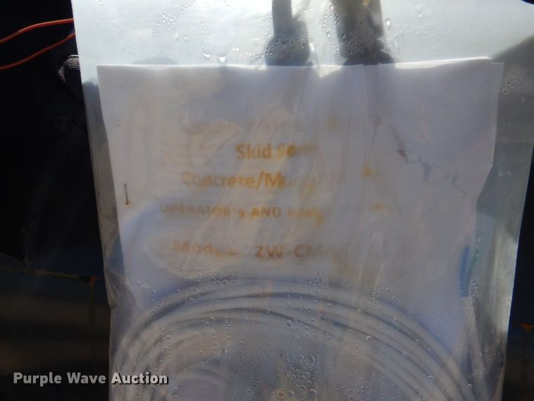 image for item KV9983 Wolverine  skid steer concrete mixer