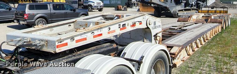 image for item L1264 2000 Load King HDD503/554MB  lowboy equipment trailer