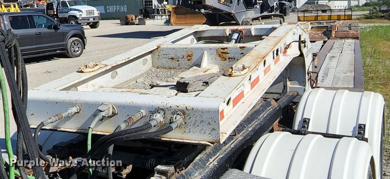 image for item L1264 2000 Load King HDD503/554MB  lowboy equipment trailer