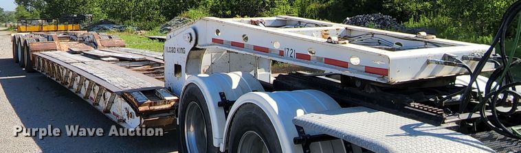 image for item L1264 2000 Load King HDD503/554MB  lowboy equipment trailer