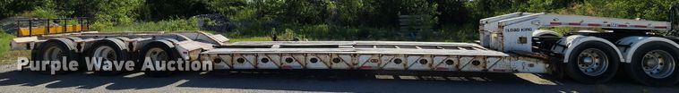 image for item L1264 2000 Load King HDD503/554MB  lowboy equipment trailer