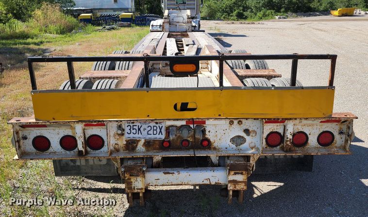 image for item L1264 2000 Load King HDD503/554MB  lowboy equipment trailer