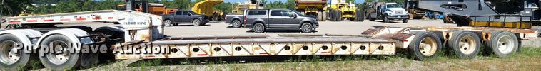 image for item L1264 2000 Load King HDD503/554MB  lowboy equipment trailer