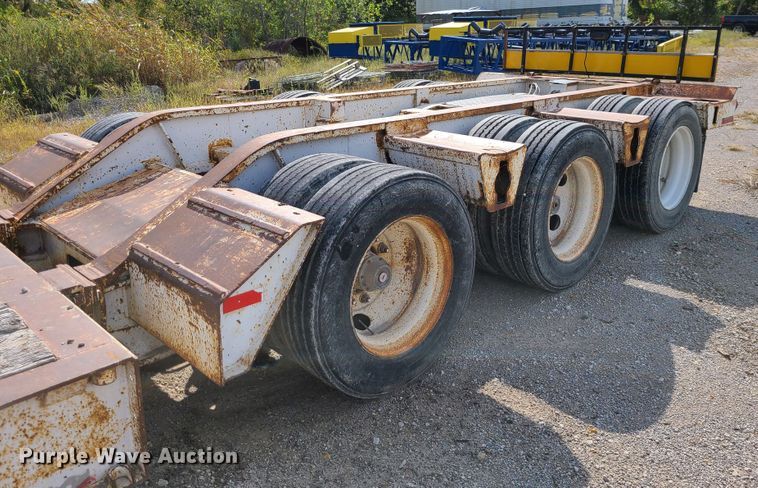 image for item L1264 2000 Load King HDD503/554MB  lowboy equipment trailer