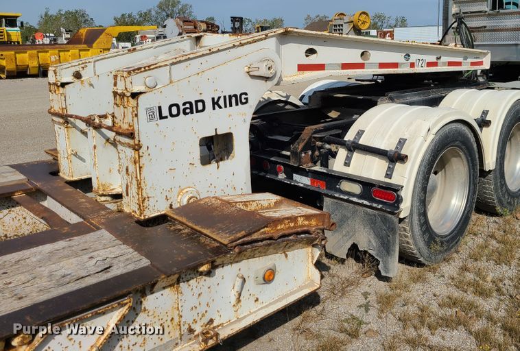 image for item L1264 2000 Load King HDD503/554MB  lowboy equipment trailer