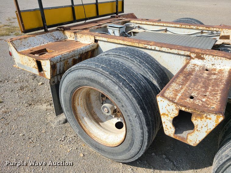 image for item L1264 2000 Load King HDD503/554MB  lowboy equipment trailer