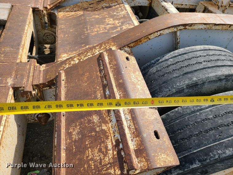 image for item L1264 2000 Load King HDD503/554MB  lowboy equipment trailer