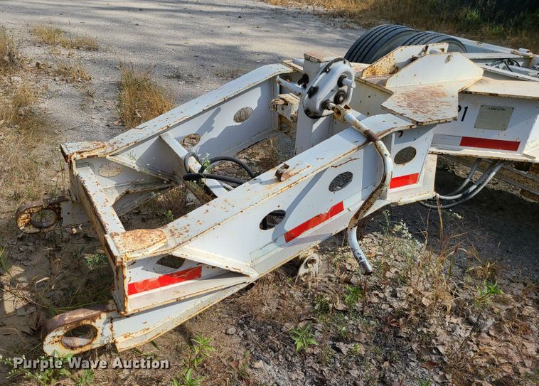 image for item L1264 2000 Load King HDD503/554MB  lowboy equipment trailer