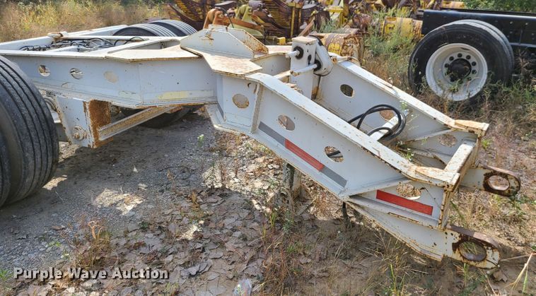 image for item L1264 2000 Load King HDD503/554MB  lowboy equipment trailer