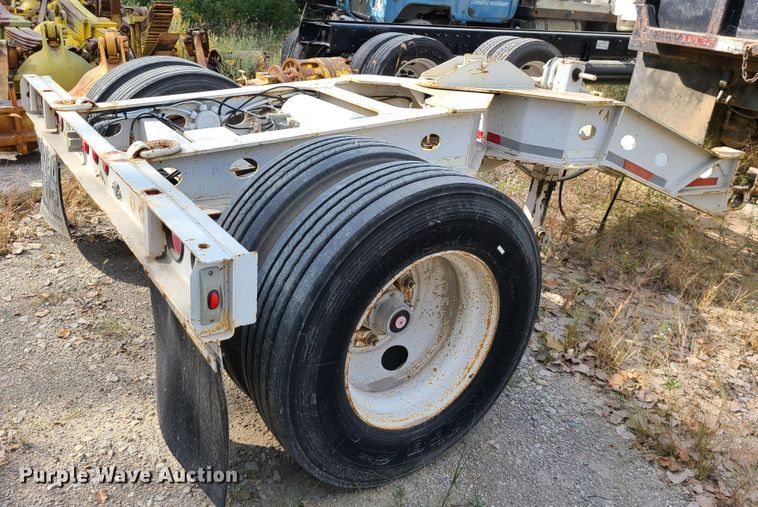 image for item L1264 2000 Load King HDD503/554MB  lowboy equipment trailer