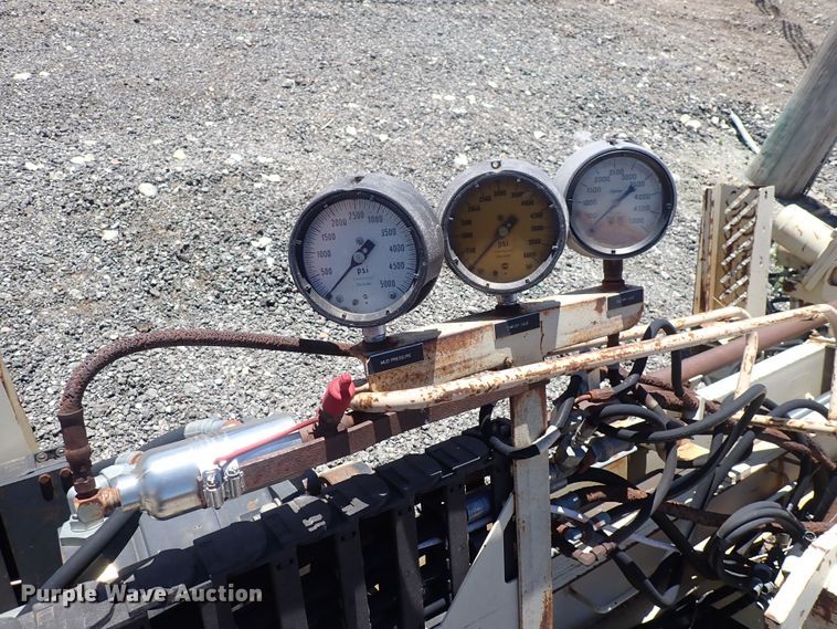 image for item LD9549 Shop built  skid steer directional boring unit