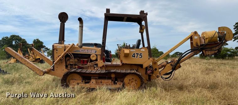 image for item LF9198 1976 Case 475  cable plow