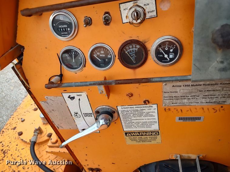 image for item LK9008 2001 Arrow 1350  drop hammer