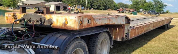 image for item LM9546 1998 Landoll Hauloll  tilt deck equipment trailer