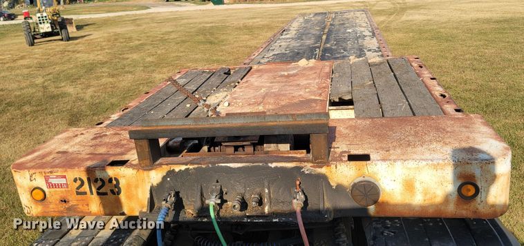 image for item LM9546 1998 Landoll Hauloll  tilt deck equipment trailer