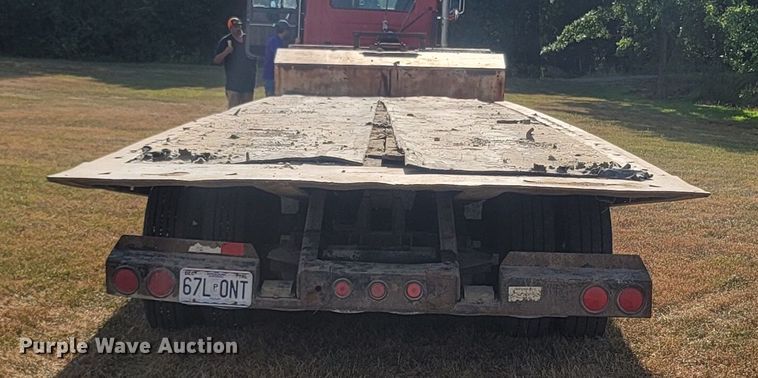 image for item LM9546 1998 Landoll Hauloll  tilt deck equipment trailer