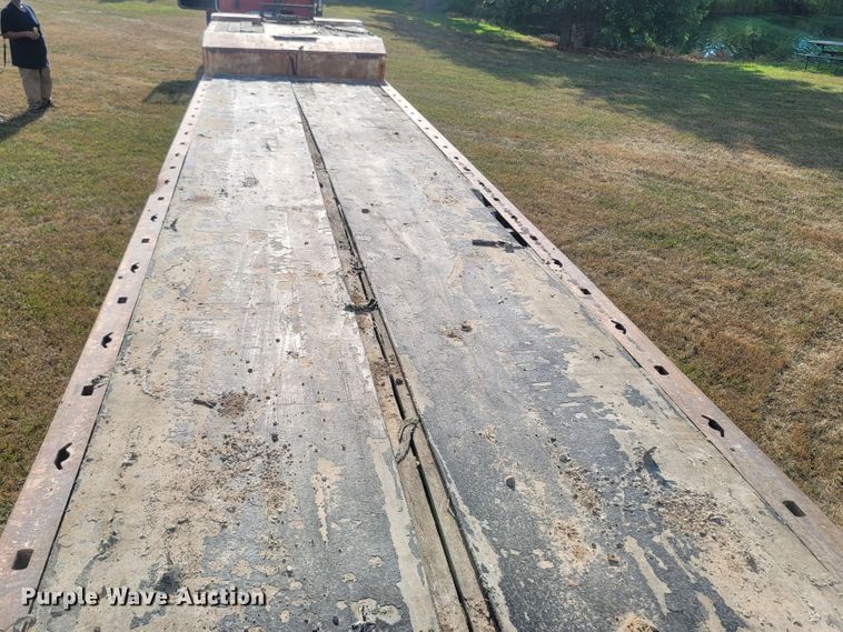 image for item LM9546 1998 Landoll Hauloll  tilt deck equipment trailer