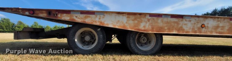 image for item LM9546 1998 Landoll Hauloll  tilt deck equipment trailer