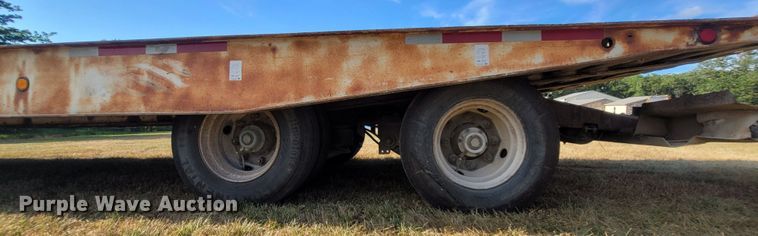 image for item LM9546 1998 Landoll Hauloll  tilt deck equipment trailer