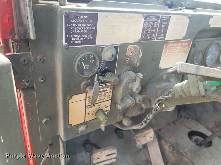 image for item LM9547 1969 Am General M813A1  truck cab and chassis